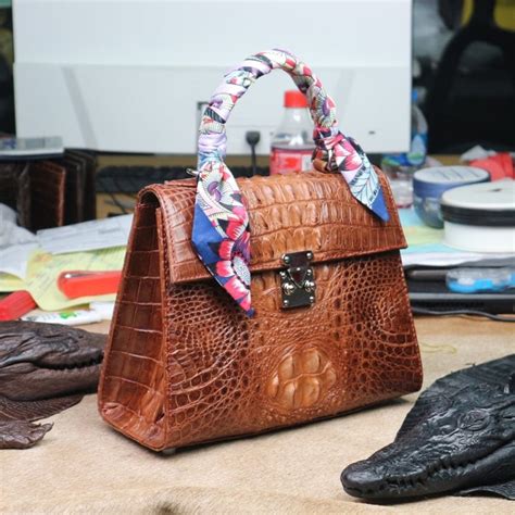 genuine crocodile bag